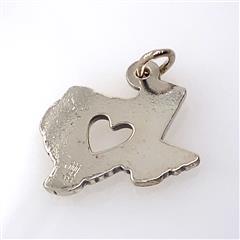 James Avery Deep in the Heart of Texas Sterling Silver Charm